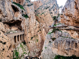 Eisenbahnbrücke Caminito del Rey