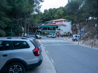 Kostenloser Parkplatz am Restaurante El Kiosko