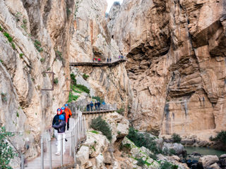 Ausgang aus dem Desfiladero de Gaitanejos