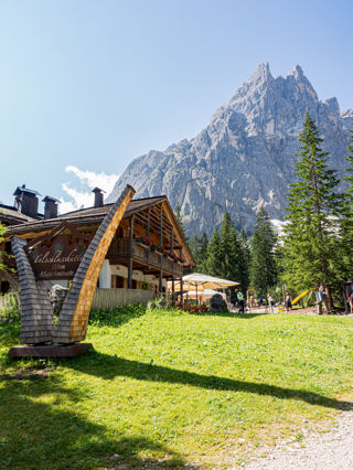 Zsigmondyhütte Talschlüsshütte Fischleintal