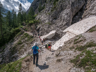 Zsigmondyhütte Wanderung Fischleintal