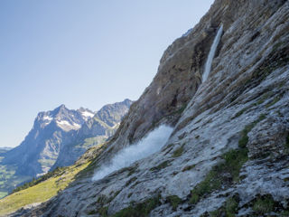 Eiger Trail Wasserfall