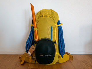 Rucksack für Hochtouren Ortovox Peak Light 32 voll beladen