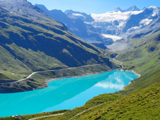 Lac de Moiry mit Gletscher