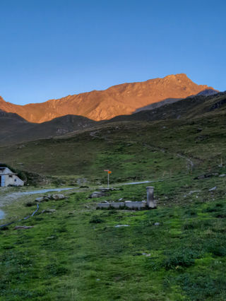 Sasseneire bei Sonnenaufgang