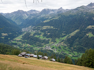 Blick nach Grimentz