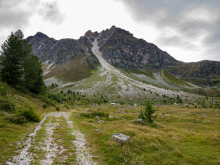 Erste Sicht auf Le Toûno