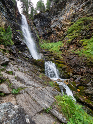 Wasserfall am Torrent des Moulins