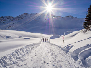 Arosa Schwellisee Winterwanderung