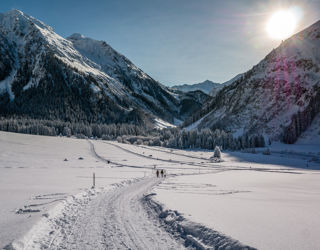 Winterwanderung Klosters Platz - Alp Garfiun