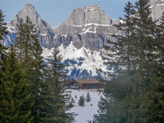 Schneeschuhwanderung Spitzmeilenhütte