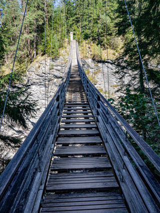 Wanderung Viamala-Schlucht Traversinersteg