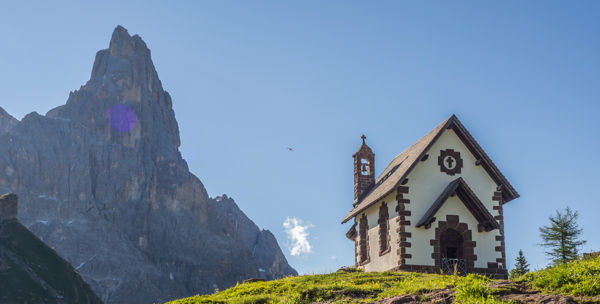 Auf den Castellazzo zum Cristo Pensante