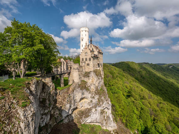 Hochgehträumt - Wandern beim Märchenschloss Lichtenstein