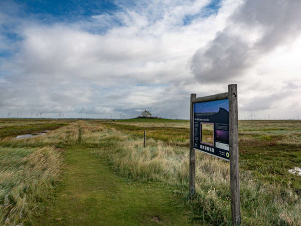 Wandern zur Hamburger Hallig