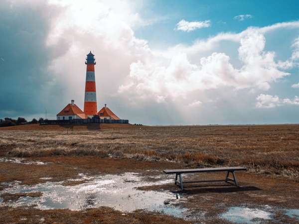 Westerhever Leuchtturm: eine kleine feine Rundwanderung