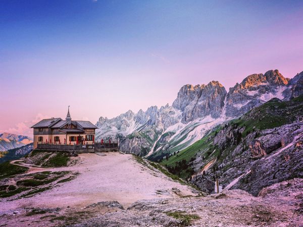 Hüttenwanderung im Rosengarten