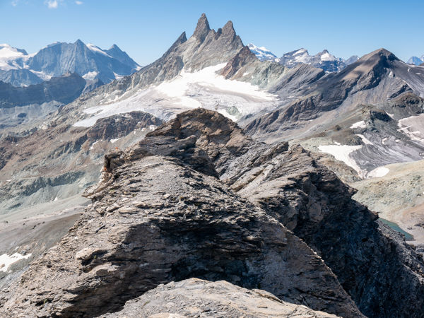 Mont de l'Étoile vom Val d'Hérens aus