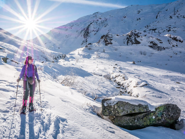Schneeschuhwanderung Hospental - Gamsboden