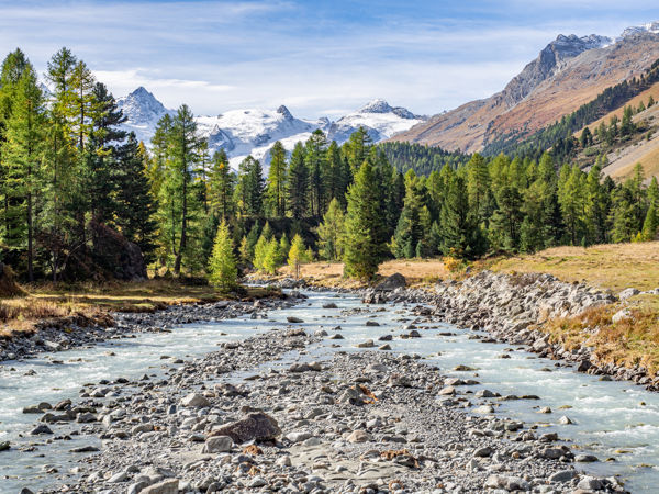 Wanderung ins Val Roseg